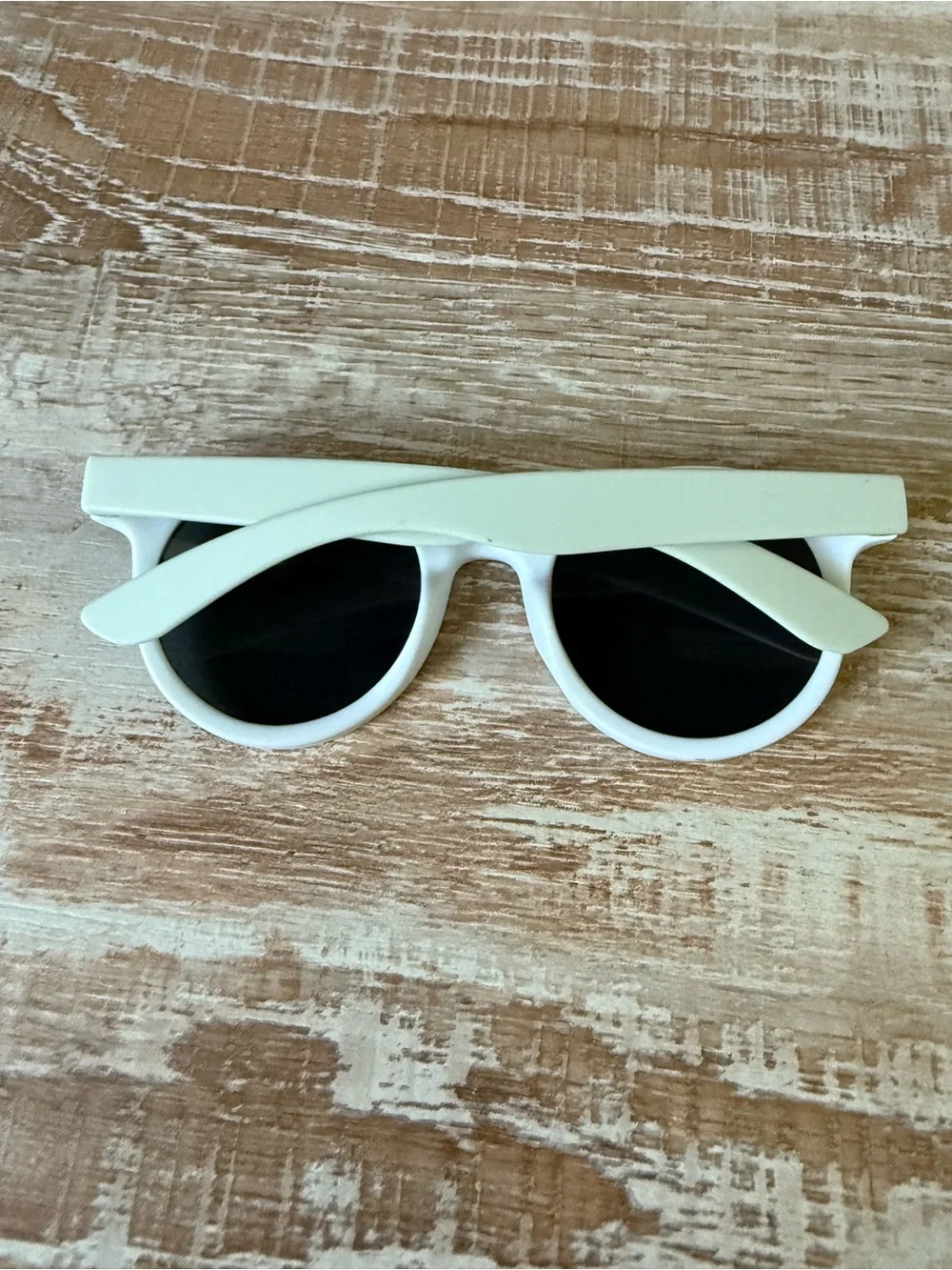 Kids Checkerboard Round Sunglasses - Mint Green